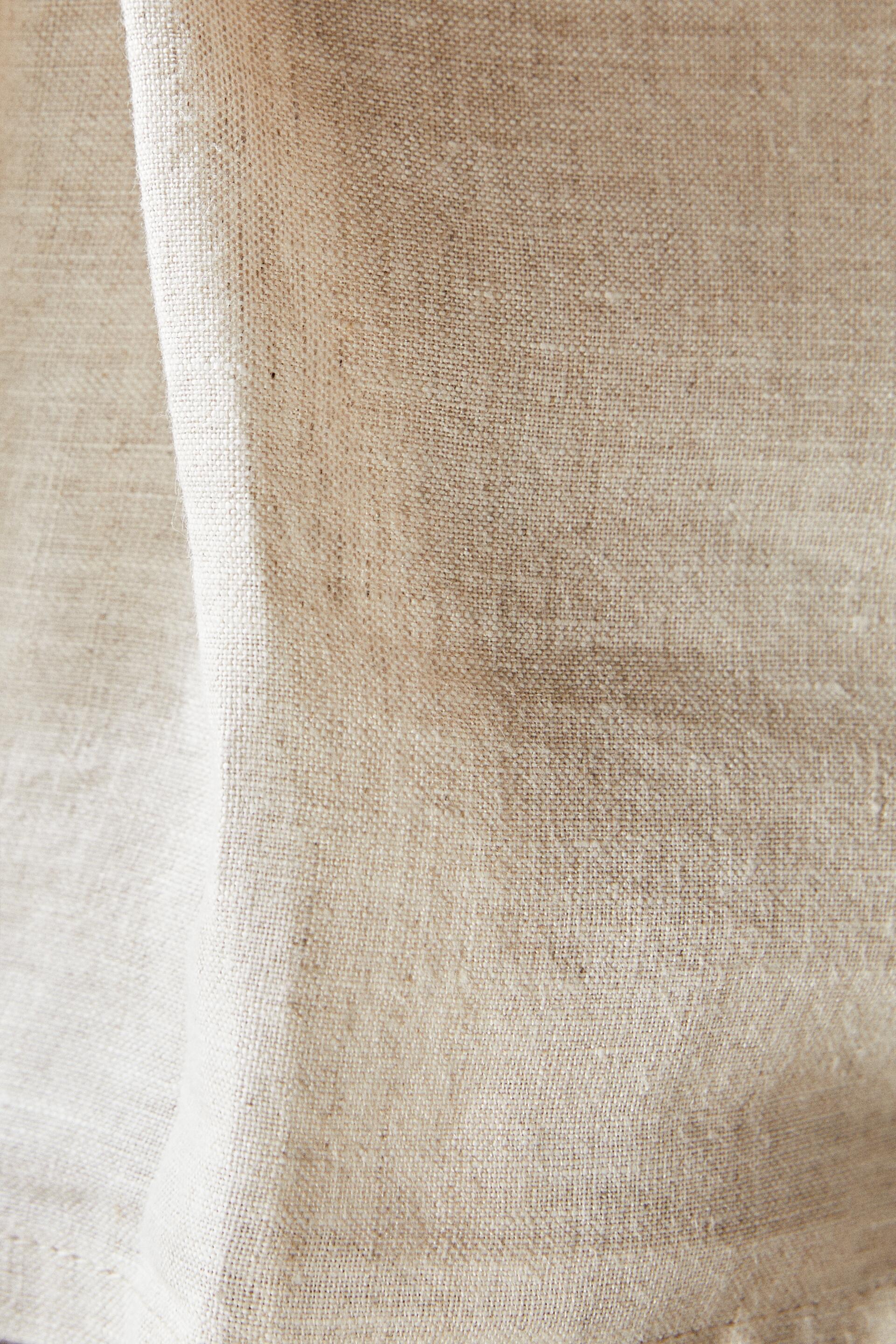 FADED LINEN BEDSKIRT
